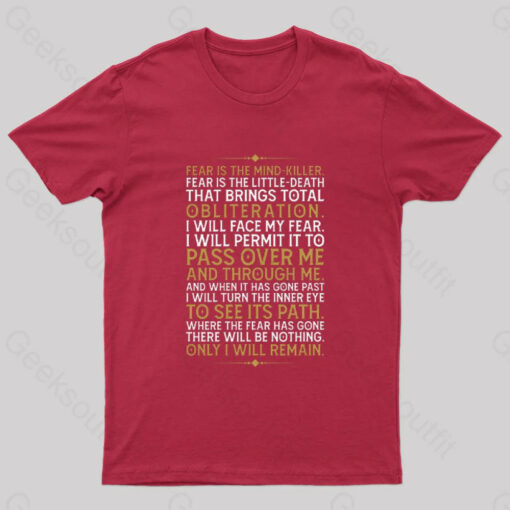 Only I Will Remain Nerd T-Shirt