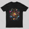 Orbital Atomic Dice Geek T-Shirt