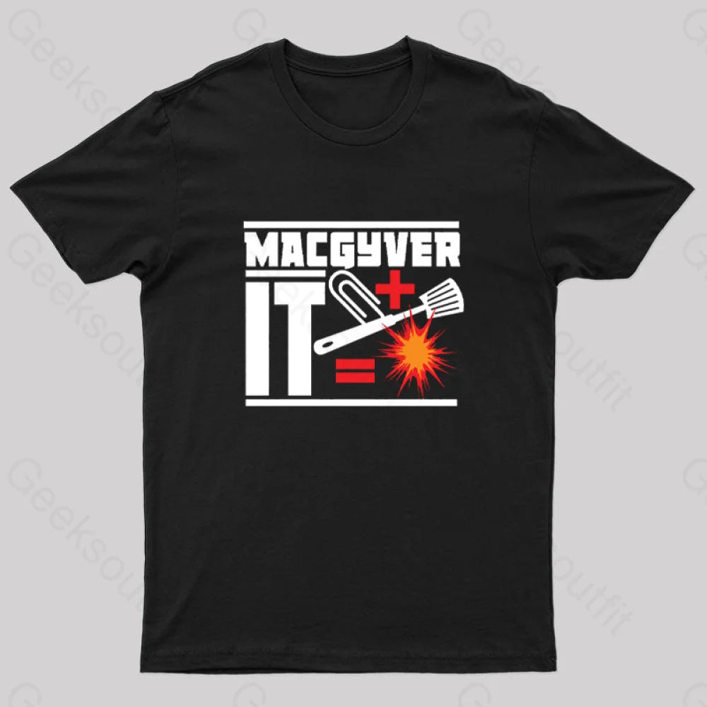 Paperclip Plus Spatula Equals Explosion Nerd T-Shirt Paperclip Plus Spatula Equals Explosion Nerd T-Shirt
