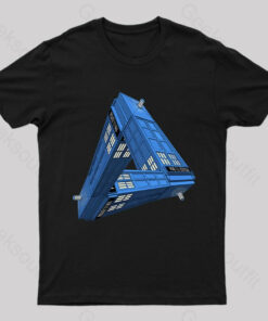 Paradoxical Space and Doctor Who Phone Box T-Shirt