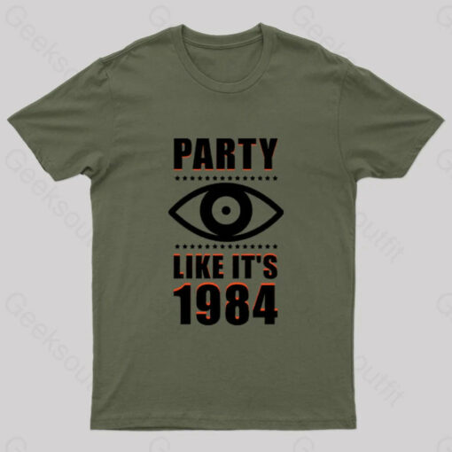 Party Like It’s 1984 Geek T-Shirt