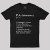 Pathologistis Assistant Funny Definition T-Shirt