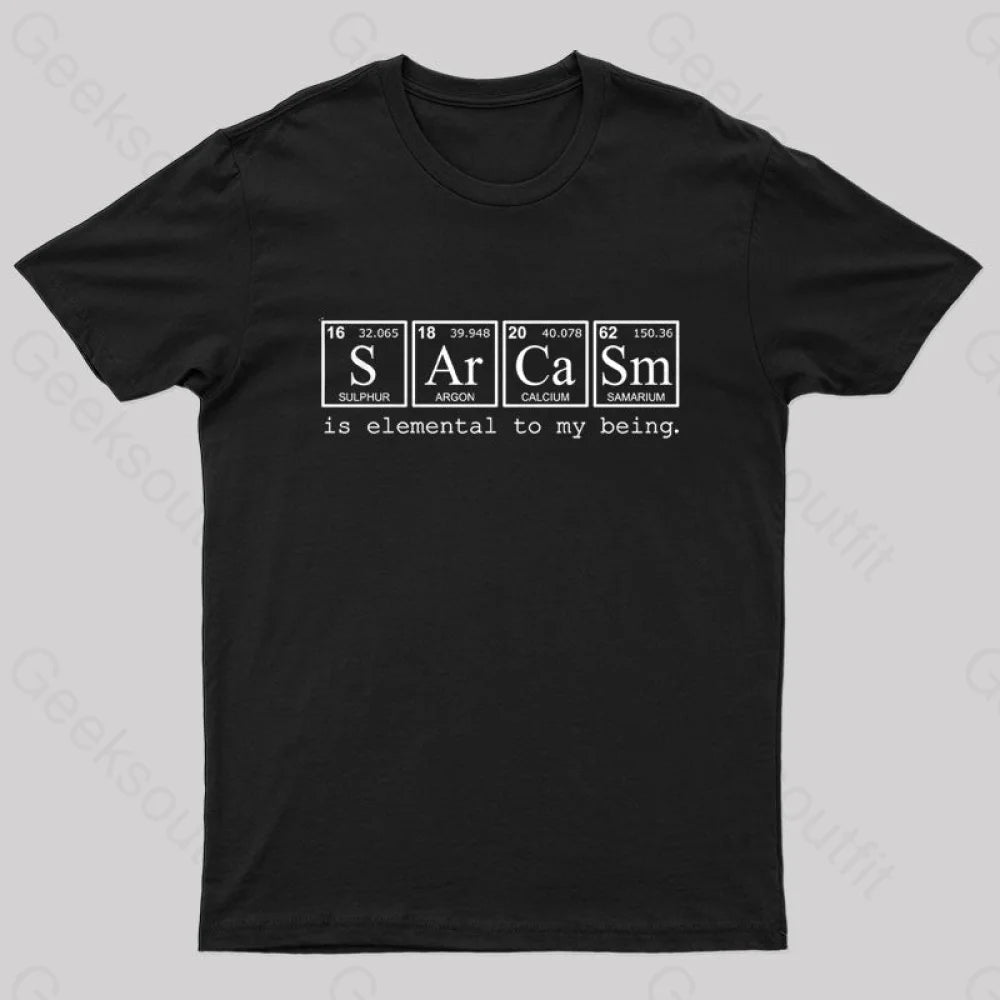 Periodic SArCaSm Nerd T-Shirt Periodic SArCaSm Nerd T-Shirt