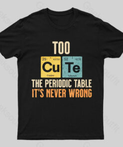 Periodic Table Cute Nerd T-Shirt