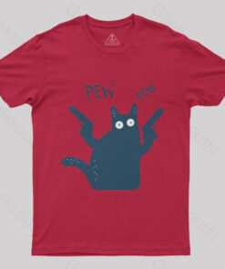 Pew Pew Cat T-Shirt