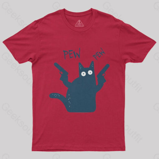 Pew Pew Cat T-Shirt