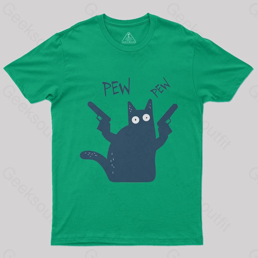Pew Pew Cat T-Shirt Pew Pew Cat T-Shirt