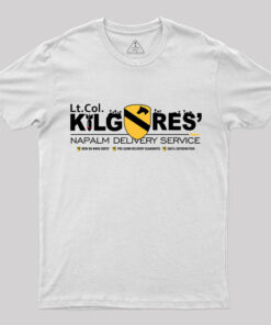 l.t Col. Kilgore Napalm Delivery T-Shirt