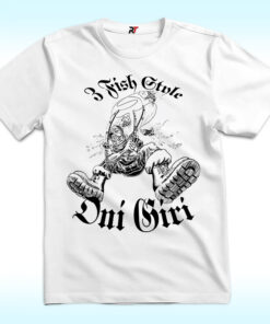 3 Fish Style Oni Giri Shirt, Fish Hunter Zoro