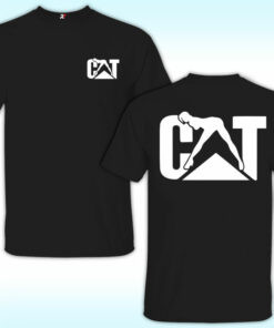 Cat With Woman T Shirt