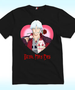 Dante Devil May Cry Shirt With Rose