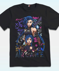 Jinx League Of Legends Arcane Shirt