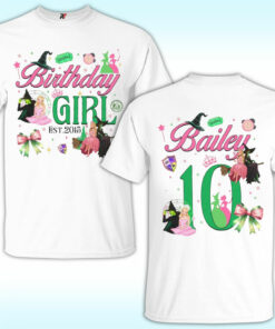 Personalized Wicked Movie Birthday Girl Shirt