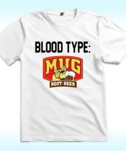 Pit Bull Root Beer Blood Type Mug Shirt