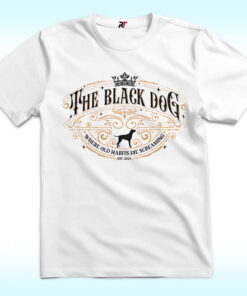The Black Dog Old Habits Die Screaming Shirt