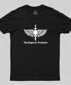 The Emperor Protects-Warhammer 40K T-Shirt