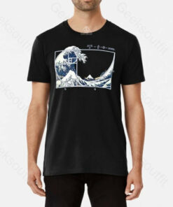 The Great Fibonacci Wave Science Geek T-Shirt