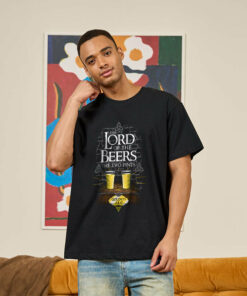 The Lord of the Beers Geek T-Shirt