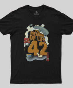 The Meaning of Life Nerd T-Shirt