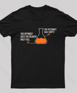 The Optimist And Pessimist Nerd T-Shirt