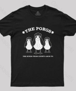 The Porgs–The Birds From County Ahch-To T-Shirt