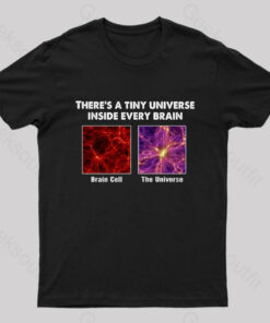 There’s a Tiny Universe Inside Every Brain Geek T-Shirt