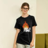This is fine fire meme Geek T-Shirt