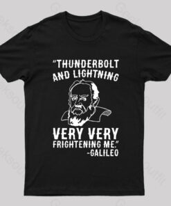 Thunderbolt And Lightning Very Very Frightening Me Geek T-Shirt