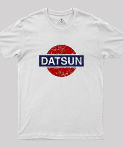 Tiger Datsun Retro Car Geek T-Shirt
