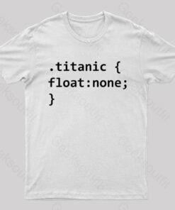 Titanic Code Geek T-Shirt