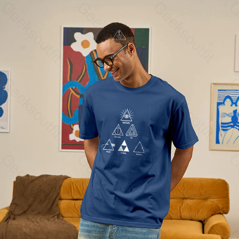 Triangles Geek T-Shirt Triangles Geek T-Shirt