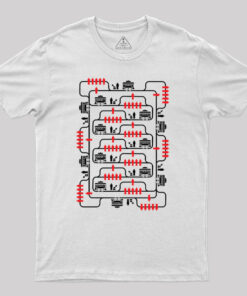 Trolley Problem Geek T-Shirt