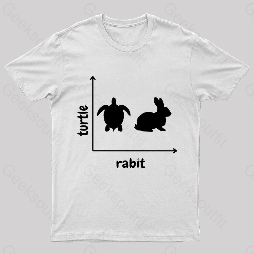 Turtle Rabbit Nerd T-Shirt Turtle Rabbit Nerd T-Shirt