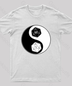 Twenty Sided Dice Tattoo T-Shirt