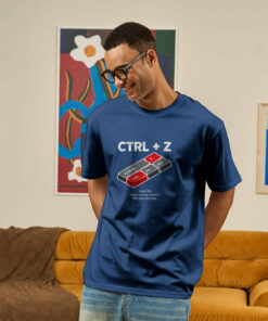 UNDO Control Z Computer Shortcuts Geek T-Shirt