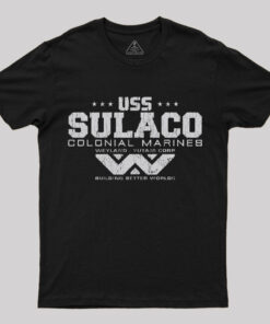 USS SULACO – Weyland Corp T-Shirt