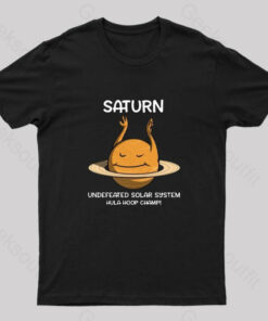 Undefeated Solar System Hula Hoop Champ! Nerd T-Shirt