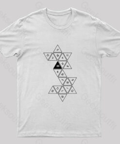 Unrolled D20 Geek T-Shirt