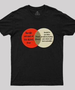 Venn Diagram Jesus Chris T-Shirt