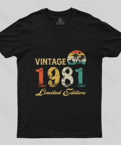 Vintage 1981 Limited Edition T-Shirt
