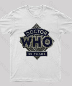 Vintage Doctor Who 60th Anniversary Geek T-Shirt