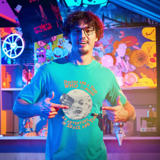 Vintage Doctor Who Eras Tour Geek T-Shirt