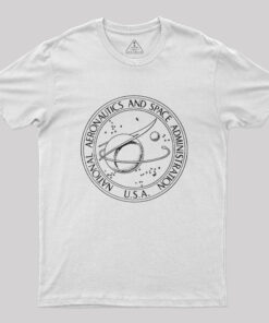 Vintage Space Logo Geek T-Shirt
