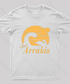 Visit Arrakis Surf Desert Planet T-Shirt