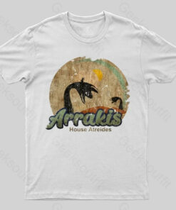 Visit Arrakis – Vintage Distressed Surf – Desert Planet- Sci Fi T-shirt