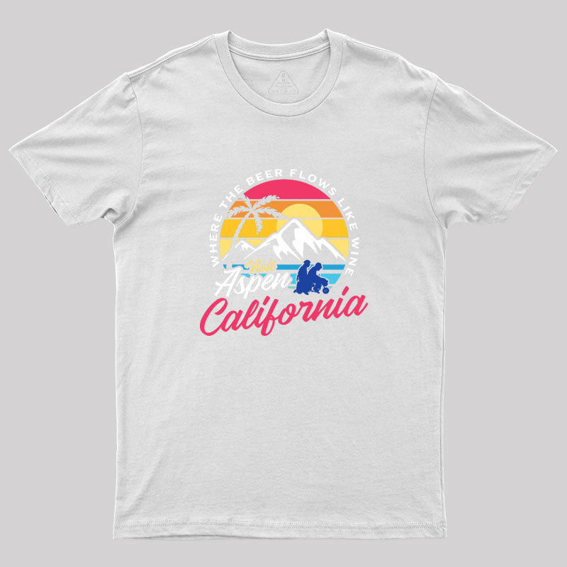 Visit Aspen California - Dumb And Dumber Spot Geek T-Shirt Visit Aspen California - Dumb And Dumber Spot Geek T-Shirt