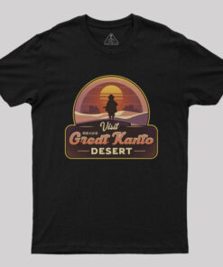 Visit Great Kanto Desert Nerd T-Shirt