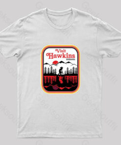Visit Hawkins Indiana Nerd T-Shirt