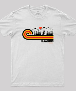 Visit Hawkins Retro 70s Vibe Nerd T-Shirt