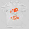 Voyage Collegiate Final Frontier Space Travel Geek T-shirt